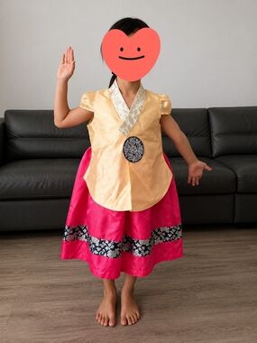 Korean Hanbok Girl 5-6